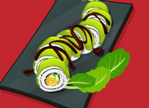 Green Dragon Roll