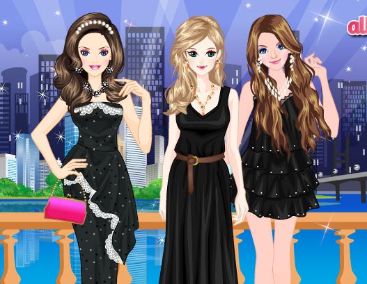 Black Everything Dress Up