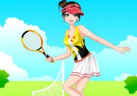 Tennis Player Dressup