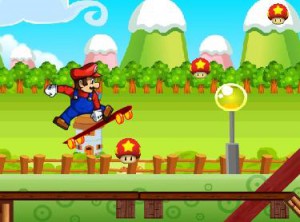 Mario Skate Ride