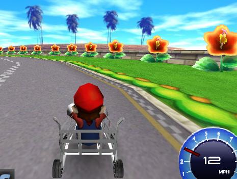 Mario Cart 3D