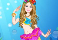 Barbie Mermaid Princess Dress Up