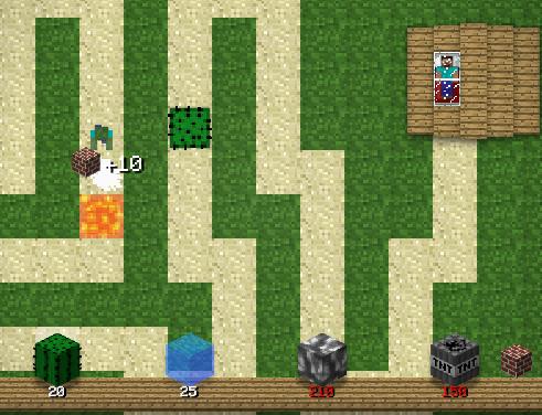 Minecraft Tower Defense