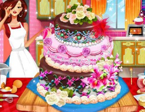 Realistic Wedding Cake Decor