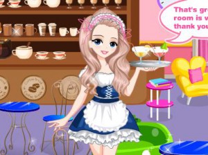 Cute Waitress Daily Routine