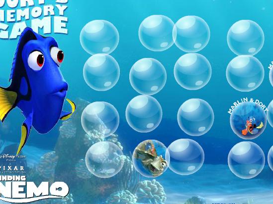 Finding Nemo(Memory Game)