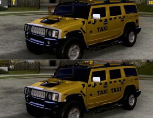 Hummer Taxi Differences