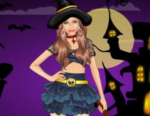 Halloween Night Dress Up Game