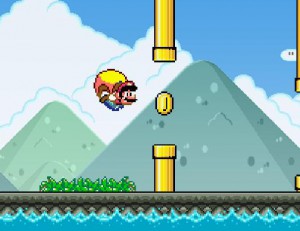 Super flappy Mario