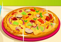 Ratatouille pizza