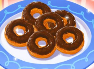 Sweet Chocolate Doughnuts