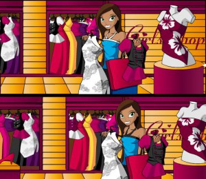 Spot the Difference with Lea Lilou and Lee