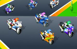 Bike Finish Line Hidden Numbers