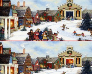 Art Villages Spot The Difference