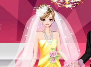 French Style Wedding Dress Up