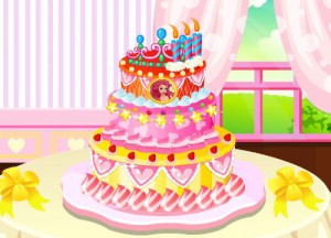 プリンセスケーキ クッキング