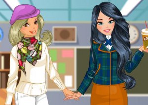 High School Friends Dress Up Game