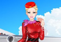 Barbie Air Hostess Style