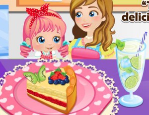 Mommy and Me Cooking Pie