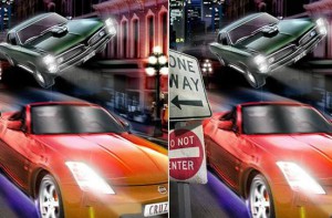 Racing Car Five Difference