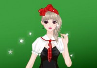 School Girl Dress Up Game