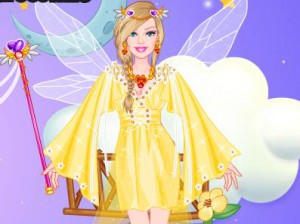 Barbie Angel Bride Dress Up