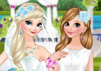 Bride Elsa And Bridesmaid Anna