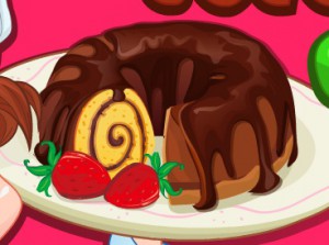 Cocoa Ripple Cake