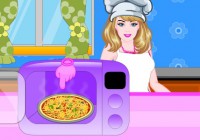 Barbie Cooking Spicy Indian Pizza