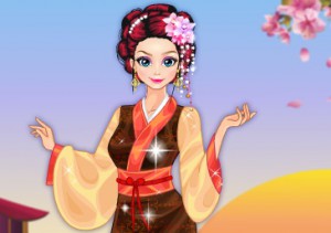 Elsa Exploring China Dress Up