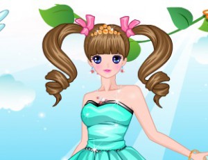 Anime Cute Summer Princess