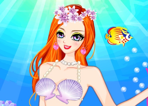 Glamorous Mermaid Princess