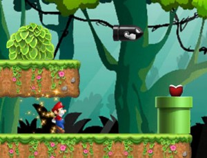Mario In The Jungle