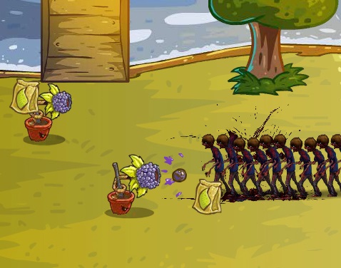 Fruit Zombie Defense