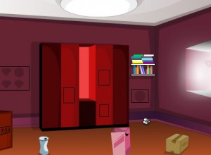 Dark Pink House Escape