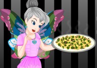Tinkerbell Black And White Pizza