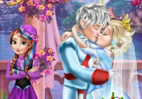 Elsa Wedding Kiss