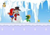 Mario Snow Skating