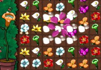 花を揃えて消すパズルゲーム Eden Flowers