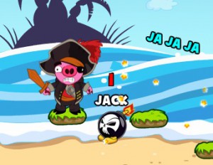 Bomb The Pirate Pigs