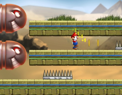 Mario Egypt Run