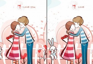 Valentine See The Difference