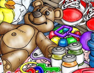 My Sweet Toys Hidden Letters