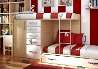 Kids Red Bedroom Hidden Alphabets