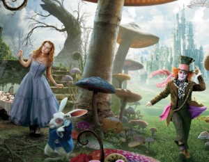 Alice in wonderland Hidden Letters