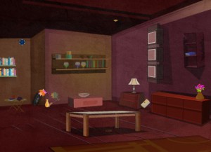 Fiction Painting House Escape