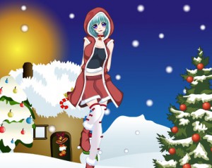 Lovely Christmas Girl 2