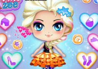 Chibi Elsa's Modern Makeover