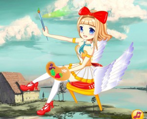 Little Witch's Magic Painting