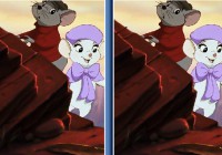 The Rescuers Down Under Spot the Difference